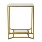 Stolik DOUBLE MARBLE 47X47X60 cm